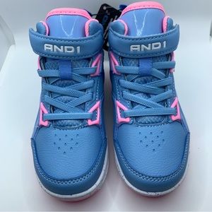 AND1 Kids Sneakers - Blue and Pink
